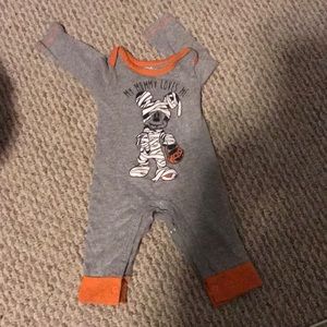 Target Halloween Mickey Mouse onesie